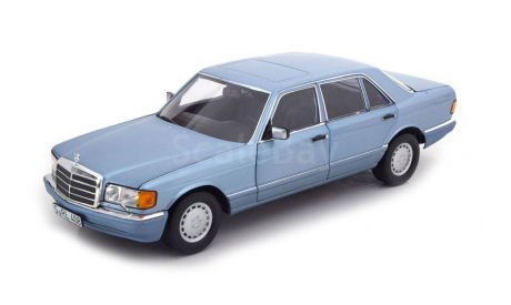 Мерседес Бенц Mercedes Benz S class 560 SEL (W126) 1991 Длинная версия Norev 1:18 183464, масштабная модель, 1/18, Mercedes-Benz