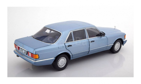 Мерседес Бенц Mercedes Benz S class 560 SEL (W126) 1991 Длинная версия Norev 1:18 183464, масштабная модель, 1/18, Mercedes-Benz