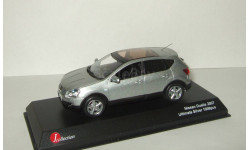Ниссан Nissan Qashqai (Dualis) 2007 4х4 Серебристый Kyosho J-Collection 1:43