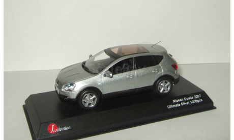 Ниссан Nissan Qashqai (Dualis) 2007 4х4 Серебристый Kyosho J-Collection 1:43, масштабная модель, scale43