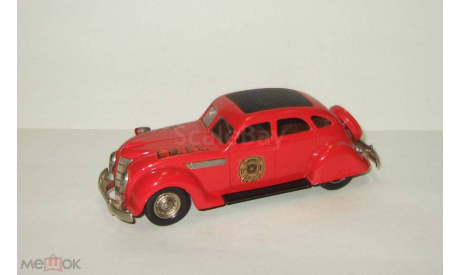 Крайслер Chrysler Airflow Fire Department 1935 Rextoys 1:43 Made in Portugal БЕСПЛАТНАЯ доставка, масштабная модель, scale43