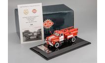 Газ 52 АЦУ 10 (52) Колгосп «Перемога» Пожарный 01 СССР 1978 Dip 1:43 105232, масштабная модель, scale43
