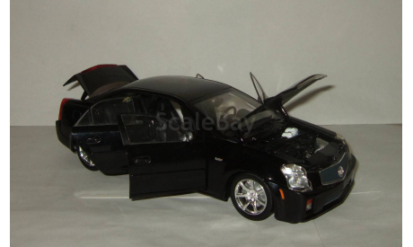 Кадиллак Cadillac CTS 2002 Черный Ricko 1:18, масштабная модель, 1/18
