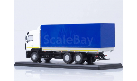 Маз 6312 бортовой с тентом 2008 SSM 1:43 SSM1217, масштабная модель, 1/43