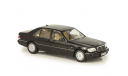 Мерседес Бенц Mercedes Benz S class S320 W140 1997 Черный Norev 1:18 183721 БЕСПЛАТНАЯ доставка, масштабная модель, scale18, Mercedes-Benz