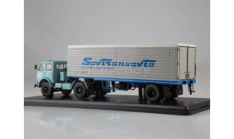 Маз 504 А + полуприцеп Alka N12CH Sovtransavto Совтрансавто 1969 СССР SSM 1:43 SSM7063, масштабная модель, scale43, Start Scale Models (SSM)