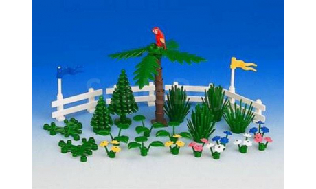 Набор Конструктор Лего Lego Цветы деревья и изгороди 6318 1996 год Раритет, масштабная модель, scale43