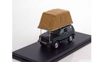 Ваз 2121 Жигули НИВА Lada Niva 4x4 с палаткой 1981 IST 1:43 IST296 БЕСПЛАТНАЯ доставка, масштабная модель, scale43