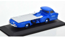 Мерседес Бенц Mercedes Benz Renntransporter Blue Wonder Car Transporter 1955 Blue IXO 1:43 RAC342, масштабная модель, 1/43