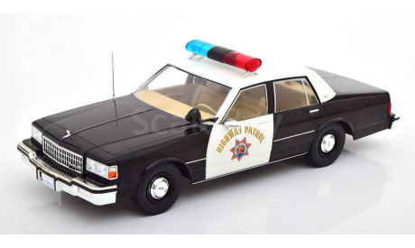 Шевроле Chevrolet Caprice Highway Patrol Police USA Полиция 1987 IST MCG 1:18 БЕСПЛАТНАЯ доставка, масштабная модель, scale18