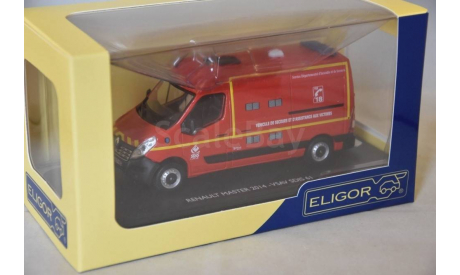 Рено Renault Master VSAV SDIS 61 2014 Fire truck Ambulance Eligor 1:43 117008 БЕСПЛАТНАЯ доставка, масштабная модель, scale43