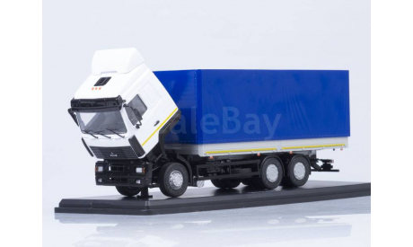 Маз 6312 бортовой с тентом 2008 SSM 1:43 SSM1217, масштабная модель, 1/43