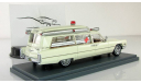 Кадиллак Скорая помощь Cadillac S&S Ambulance White 1966 Neo 1:43 NEO43895 БЕСПЛАТНАЯ доставка, масштабная модель, Neo Scale Models, scale43