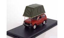 Ваз 2121 Жигули НИВА Lada Niva 4x4 с палаткой 1981 IST 1:43 IST295 БЕСПЛАТНАЯ доставка, масштабная модель, scale43