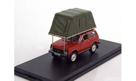 Ваз 2121 Жигули НИВА Lada Niva 4x4 с палаткой 1981 IST 1:43 IST295 БЕСПЛАТНАЯ доставка, масштабная модель, scale43