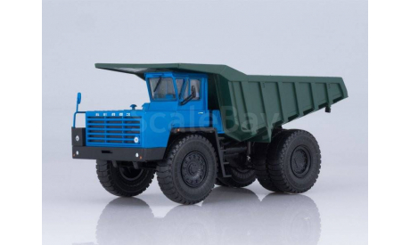 Маз БелАЗ 548А 4х4 Тяжелый карьерный самосвал 49 тонн 1969 НАП Наш Автопром 1:43 БЕСПЛАТНАЯ доставка, масштабная модель, scale43