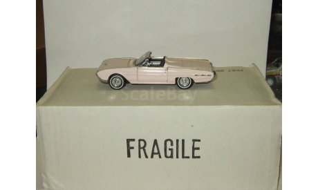 Форд Ford Thunderbird 1961 Franklin Mint 1:43 БЕСПЛАТНАЯ доставка, масштабная модель, 1/43
