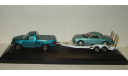 Форд Ford F150 1998 + прицеп + Ford Thunderbird Yatming Road Signature 1:43 БЕСПЛАТНАЯ доставка, масштабная модель, scale43