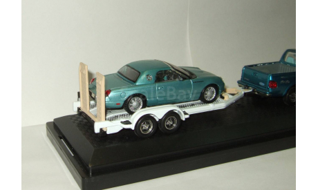 Форд Ford F150 1998 + прицеп + Ford Thunderbird Yatming Road Signature 1:43 БЕСПЛАТНАЯ доставка, масштабная модель, scale43