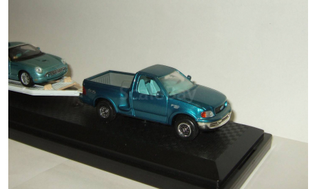 Форд Ford F150 1998 + прицеп + Ford Thunderbird Yatming Road Signature 1:43 БЕСПЛАТНАЯ доставка, масштабная модель, scale43