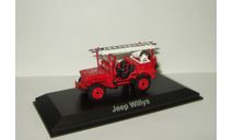 Джип Jeep Willys 4x4 1946 Пожарный Франция Norev 1:43 845002 БЕСПЛАТНАЯ доставка, масштабная модель, scale43