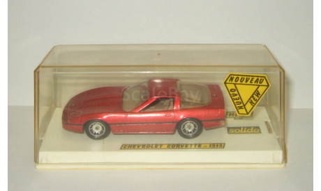Chevrolet Corvette 1989 Solido 1:43 1513 БЕСПЛАТНАЯ доставка, масштабная модель, scale43