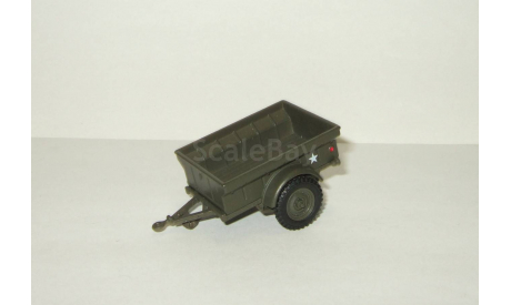 Прицеп к Джип Jeep Willys 1941 Вторая Мировая война США Hongwell Cararama 1:43 БЕСПЛАТНАЯ доставка, масштабная модель, scale43