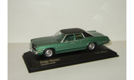 Додж Dodge Monaco 1974 Minichamps 1:43 400144771 БЕСПЛАТНАЯ доставка, масштабная модель, scale43