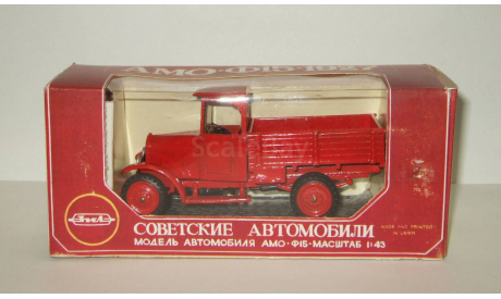 Амо Ф15 1927 Металл сделано в СССР Рославль 1:43 Ранний, масштабная модель, scale43