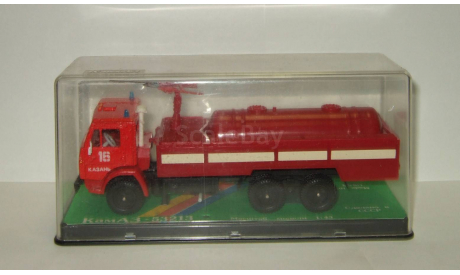 Камаз 53213 (53212) Пожарный Арек Элекон 1:43 Ранний 1991 г. Сделано в СССР, масштабная модель, scale43