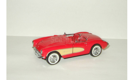 Chevrolet Corvette 1957 Franklin Mint 1:43 Ранний Все открывается БЕСПЛАТНАЯ доставка, масштабная модель, Bauer/Cararama/Hongwell, scale43