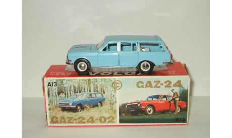 Газ 2402 Волга А13 СССР Фестивальная Фестиваль молодежи и студентов XII 1985 Агат Тантал Радон 1:43 Раритет Коробка!!!, масштабная модель, scale43