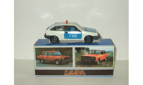 Ваз 2108 Жигули Лада Lada ГАИ 02 1989 СССР Агат Тантал Радон 1:43 Раритет Ранняя БЕСПЛАТНАЯ доставка, масштабная модель, Агат/Моссар/Тантал, scale43