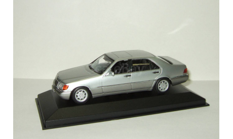 Мерседес Бенц Mercedes Benz 600 SEL W140 1992 ’Кабан’ Шестисотый Maxichamps Minichamps 1:43 Limited edition, масштабная модель, 1/43