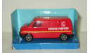 Фольксваген VW Volkswagen Transporter T4 Пожарный 1996 Hongwell Cararama 1:43 БЕСПЛАТНАЯ доставка, масштабная модель, Bauer/Cararama/Hongwell, scale43