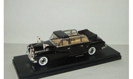 Мерседес Бенц Mercedes Benz 300 D Лимузин Папа Римский Иоанн XXIII 1960 Rio 1:43 БЕСПЛАТНАЯ доставка, масштабная модель, 1/43, Mercedes-Benz