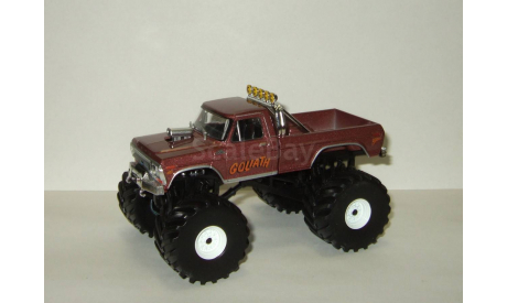 Форд Ford F-250 Monster Truck Goliath Бигфут Монстр трак 1979 Greenlight 1:43 БЕСПЛАТНАЯ доставка, масштабная модель, scale43