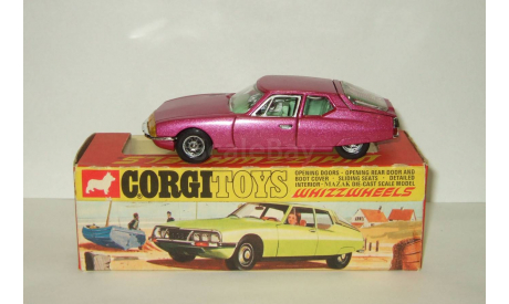 Ситроен Citroen SM 1971 Corgi Toys Whizzwheels 1:43 Made in Gt Britain БЕСПЛАТНАЯ доставка, масштабная модель, scale43