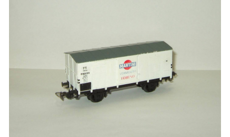 Вагон Грузовой Мартини Martini Модель Железная Дорога Piko HO 1:87 Сделано в ГДР Сохранность!, железнодорожная модель, scale87