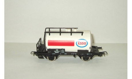 Вагон Цистерна Esso Железная Дорога Piko HO 1:87 Сделано в ГДР Сохранность! БЕСПЛАТНАЯ доставка, железнодорожная модель, scale87