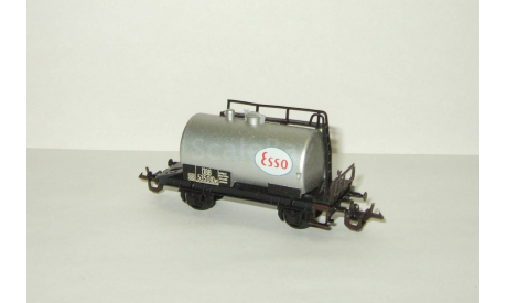 Вагон Цистерна Esso Модель Железная Дорога TT Hobby Berliner Bahnen 1:120 Сделано в ГДР Сохранность! БЕСПЛАТНАЯ доставка, железнодорожная модель, scale120