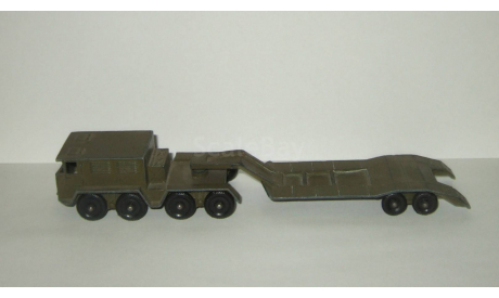 Маз 537 + полуприцеп ЧМЗАП 9990 1975 Тульский патрон завод ТПЗ Сделано в СССР 1:72 БЕСПЛАТНАЯ доставка, масштабная модель, 1/72, Тульский патронный завод, Военная техника