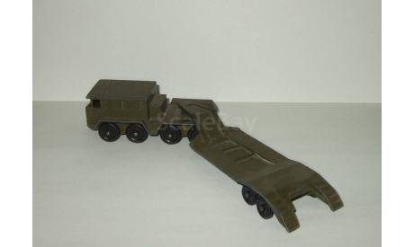 Маз 537 + полуприцеп ЧМЗАП 9990 1975 Тульский патрон завод ТПЗ Сделано в СССР 1:72 БЕСПЛАТНАЯ доставка, масштабная модель, 1/72, Тульский патронный завод, Военная техника