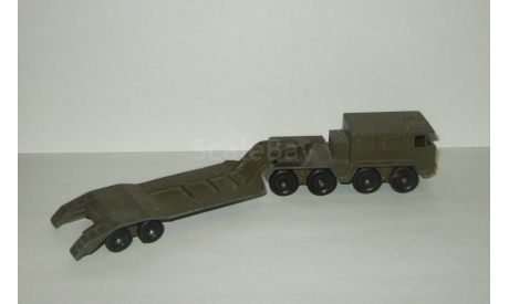 Маз 537 + полуприцеп ЧМЗАП 9990 1975 Тульский патрон завод ТПЗ Сделано в СССР 1:72 БЕСПЛАТНАЯ доставка, масштабная модель, 1/72, Тульский патронный завод, Военная техника