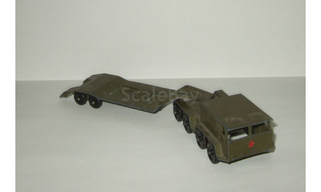 Маз 537 + полуприцеп ЧМЗАП 9990 1975 Тульский патрон завод ТПЗ Сделано в СССР 1:72 БЕСПЛАТНАЯ доставка, масштабная модель, 1/72, Тульский патронный завод, Военная техника
