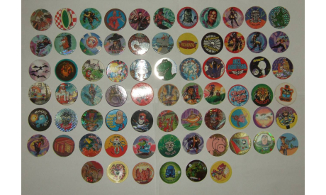 Фишки кэпсы биты сотки 130 штук POG Laser Mad Chupa Caps Sotka Toy Story 1990-е гг. БЕСПЛАТНАЯ доставка, масштабные модели (другое)