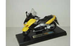 мотоцикл скутер мотороллер Ямаха Yamaha XP500 TMAX 2001 Welly 1:18 БЕСПЛАТНАЯ доставка