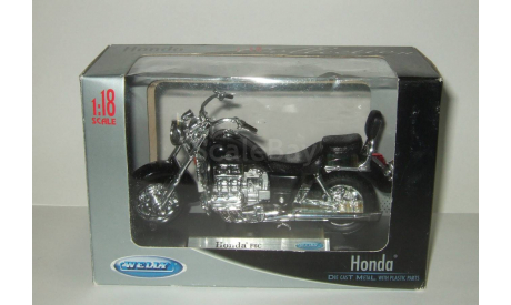 мотоцикл Хонда Honda F 6 C 2001 Welly 1:18 БЕСПЛАТНАЯ доставка, масштабная модель мотоцикла, scale18