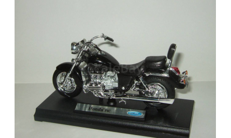 мотоцикл Хонда Honda F 6 C 2001 Welly 1:18 БЕСПЛАТНАЯ доставка, масштабная модель мотоцикла, scale18