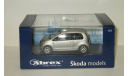 Шкода Skoda Citigo 2014 Серебристая Abrex 1:43 БЕСПЛАТНАЯ доставка, масштабная модель, Škoda, scale43